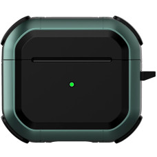 Футляр протиударний Black ed. для навушників Airpods 4 - Apple Green