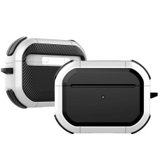Футляр протиударний Black ed. для навушників Airpods Pro 2 / Pro - White