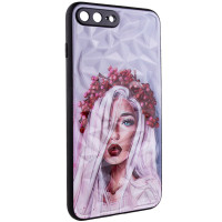 TPU+PC чохол Prisma Ladies для Apple iPhone 7 plus / 8 plus (5.5) - Ukrainian Girl