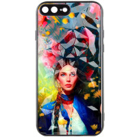 TPU+PC чохол Prisma Ladies для Apple iPhone 7 plus / 8 plus (5.5) - Peonies