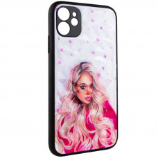 TPU+PC чохол Prisma Ladies для Apple iPhone 11 (6.1) - Pink