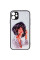 TPU+PC чохол Prisma Ladies для Apple iPhone 11 (6.1) - Girl in a hat - фото