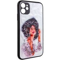 TPU+PC чохол Prisma Ladies для Apple iPhone 11 (6.1) - Girl in a hat