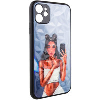 TPU+PC чохол Prisma Ladies для Apple iPhone 11 (6.1) - Black in White