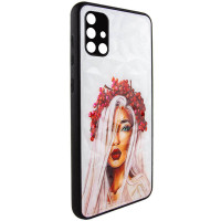 TPU+PC чохол Prisma Ladies для Samsung Galaxy A51 - Ukrainian Girl