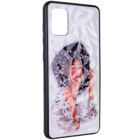 TPU+PC чохол Prisma Ladies для Samsung Galaxy A31 - Girl in a hat