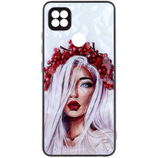 TPU+PC чохол Prisma Ladies для Xiaomi Redmi 9C - Ukrainian Girl