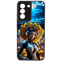 TPU+PC чохол Prisma Ladies для Samsung Galaxy S21 FE - Cyberpunk