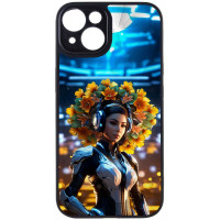 TPU+PC чохол Prisma Ladies для Apple iPhone 13 (6.1) - Cyberpunk