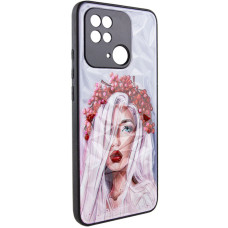 TPU+PC чохол Prisma Ladies для Xiaomi Redmi 10C / Poco C40 - Ukrainian Girl