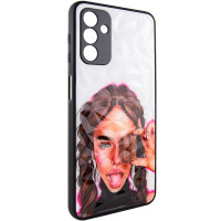 TPU+PC чохол Prisma Ladies для Samsung Galaxy M23 5G / M13 - Chocolate