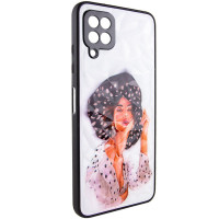 Чехол Prisma Ladies для Samsung Galaxy M53 5G - Girl in a hat