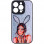 TPU+PC чохол Prisma Ladies для Apple iPhone 14 Pro (6.1) - Rabbit