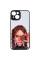 TPU+PC чохол Prisma Ladies для Apple iPhone 14 (6.1) - Chocolate - фото