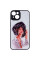 TPU+PC чохол Prisma Ladies для Apple iPhone 14 (6.1) - Girl in a hat - фото