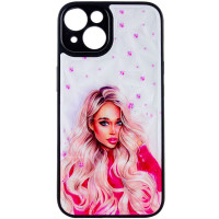 TPU+PC чохол Prisma Ladies для Apple iPhone 14 (6.1) - Pink