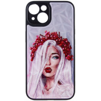 TPU+PC чохол Prisma Ladies для Apple iPhone 14 (6.1) - Ukrainian Girl