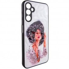 TPU+PC чохол Prisma Ladies для Samsung Galaxy A04s - Girl in a hat