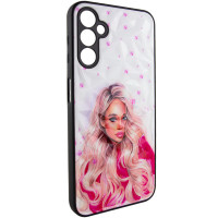 TPU+PC чохол Prisma Ladies для Samsung Galaxy A04s - Pink