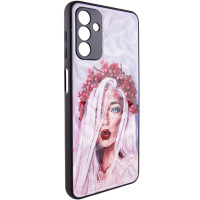 TPU+PC чохол Prisma Ladies для Samsung Galaxy A14 4G/5G - Ukrainian Girl