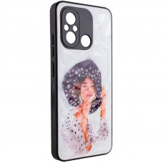 TPU+PC чохол Prisma Ladies для Xiaomi Redmi 12C / Poco C55 - Girl in a hat