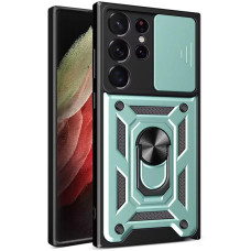 Чохол Ummi Camshield Serge Ring для Samsung Galaxy S25 Ultra - Зелений / Green