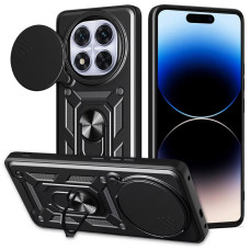 Чохол Ummi Camshield Serge Ring для Xiaomi Redmi Note 14 Pro 4G - Чорний