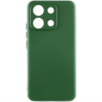 Чехол Silicone Cover Ummi Lakshmi Full Camera (AA) для Xiaomi Redmi Note 13 4G - Зеленый / Dark green