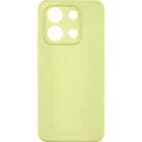 Чехол Silicone Cover Ummi Lakshmi Full Camera (AA) для Xiaomi Redmi Note 13 Pro 4G / Poco M6 Pro 4G - Желтый / Mellow Yellow