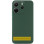Чохол Silicone Cover Ummi Lakshmi Full Camera (AA) для Xiaomi Redmi Note 14 Pro 4G/5G - Зелений / Dark green