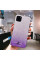 TPU+Glass чехол Swarovski для Apple iPhone 11 Pro (5.8) - Фиолетовый - фото