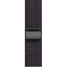 Ремінець Nylon Sport Loop для Apple Watch 42(ser.1-3)/44/45/46/49mm Black / Blue