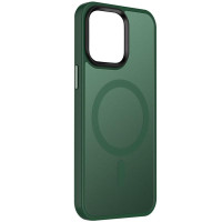 Чехол Ummi Colorful with MagSafe для Apple iPhone 13 / 14 (6.1) - Зеленый / Dark Green