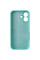 Чохол Silicone Case із захистом камери NO LOGO для Apple iPhone 16 (6.1) - Бірюзовий / Marine Green - фото