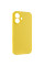 Чохол Silicone Case із захистом камери NO LOGO для Apple iPhone 16 (6.1) - Жовтий / Yellow - фото