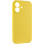Чохол Silicone Case із захистом камери NO LOGO для Apple iPhone 16 (6.1) - Жовтий / Yellow
