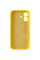 Чохол Silicone Case із захистом камери NO LOGO для Apple iPhone 16 (6.1) - Жовтий / Yellow - фото