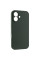 Чохол Silicone Case із захистом камери NO LOGO для Apple iPhone 16 (6.1) - Зелений / Cyprus Green - фото