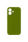 Чохол Silicone Case із захистом камери NO LOGO для Apple iPhone 16 (6.1) - Зелений / Dark Olive - фото