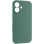Чохол Silicone Case із захистом камери NO LOGO для Apple iPhone 16 (6.1) - Зелений / Pine green