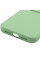 Чохол Silicone Case із захистом камери NO LOGO для Apple iPhone 16 (6.1) - Зелений / Pistachio - фото