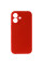 Чохол Silicone Case із захистом камери NO LOGO для Apple iPhone 16 (6.1) - Червоний / Red - фото