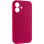 Чохол Silicone Case із захистом камери NO LOGO для Apple iPhone 16 (6.1) - Червоний / Rose Red