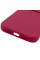 Чохол Silicone Case із захистом камери NO LOGO для Apple iPhone 16 (6.1) - Червоний / Rose Red - фото