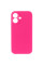 Чохол Silicone Case із захистом камери NO LOGO для Apple iPhone 16 (6.1) - Рожевий / Barbie pink - фото