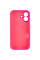 Чохол Silicone Case із захистом камери NO LOGO для Apple iPhone 16 (6.1) - Рожевий / Barbie pink - фото