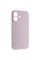 Чохол Silicone Case із захистом камери NO LOGO для Apple iPhone 16 (6.1) - Рожевий / Chalk Pink - фото