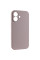 Чохол Silicone Case із захистом камери NO LOGO для Apple iPhone 16 (6.1) - Сірий / Lavender - фото