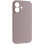 Чохол Silicone Case із захистом камери NO LOGO для Apple iPhone 16 (6.1) - Сірий / Lavender