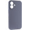 Чохол Silicone Case із захистом камери NO LOGO для Apple iPhone 16 (6.1) - Сірий / Lavender Gray